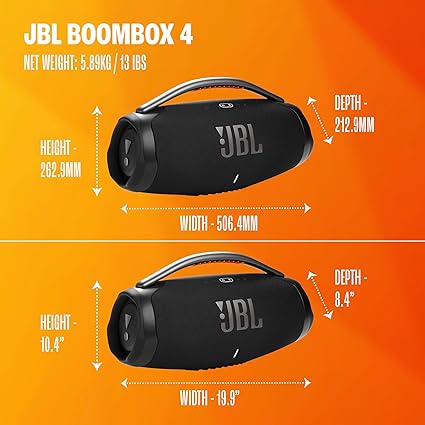 JBL Boombox 4 Portable Waterproof Speaker - Squad