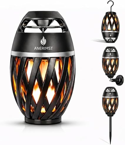 Outdoor Bluetooth Speaker with Torch LED Light